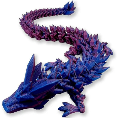 🔥 Majestic 3D Printed Dragon – 12 Inches Long 🔥