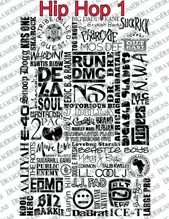 Hip Hop 2 compilation tee!