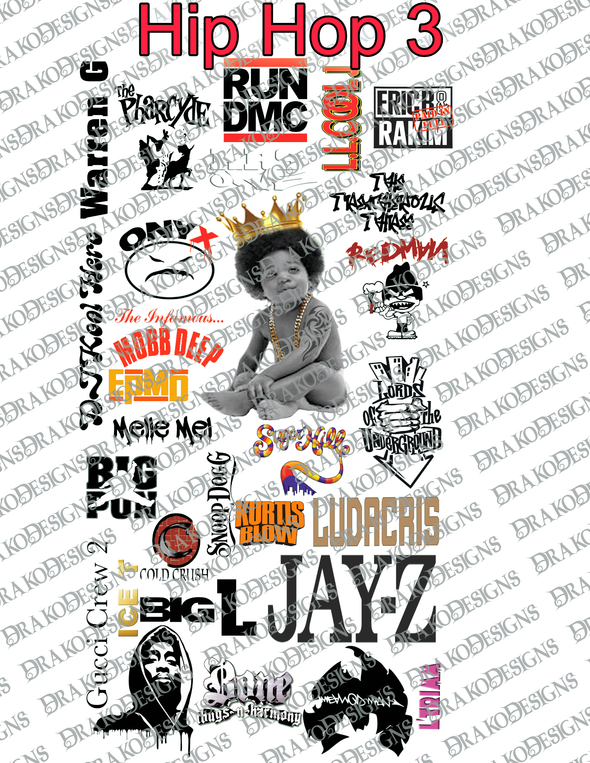 Hip Hop 4 compilation tee!