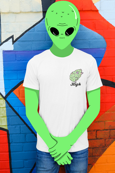 Greeting Earthlings – High/Bye Nug Tee