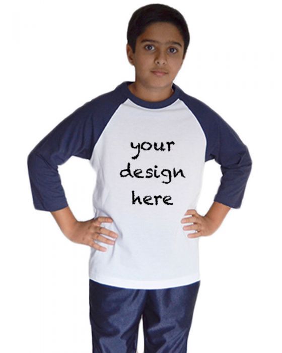 Customizable Children's Raglan