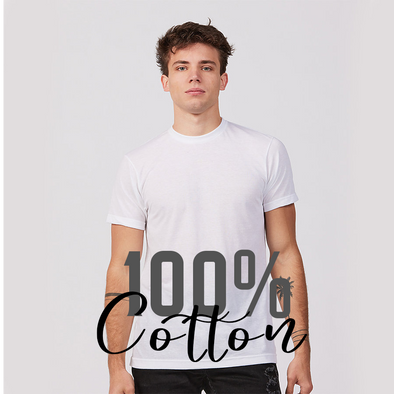 Ring-spun 100% cotton Tee (DTG Printed)