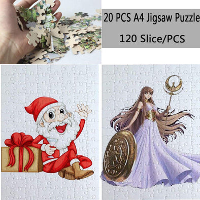 120 Piece puzzle. Personalized with photos, customizable