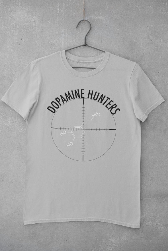 Dopamine Hunter Shirt. Represent your executive dysfunction and embrace your ADHD.   Unisex Neurodivergent.