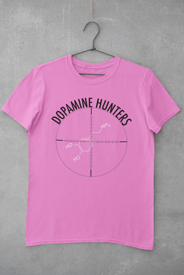 Dopamine Hunter Shirt. Represent your executive dysfunction and embrace your ADHD.   Unisex Neurodivergent.