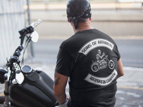 Older Bikers Shirt. Gift for Dad. Motorcycle humor.