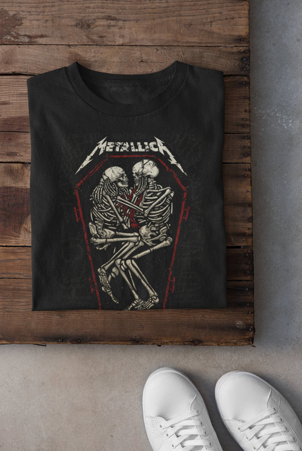 Metallica. Til' death do us part. coffin. Love
