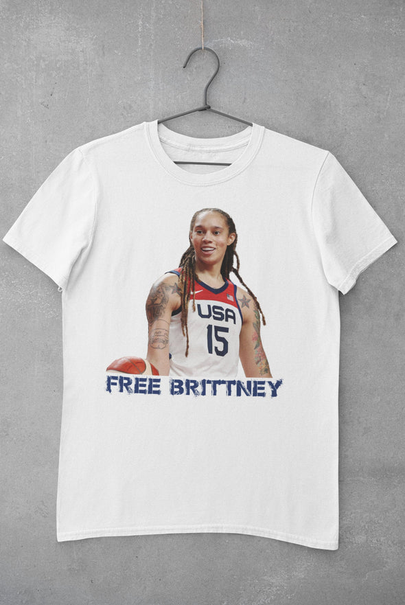 Free Brittney shirt and tumbler.  Brittney Griner. Women’s ball player. Propaganda sucks. Putin sucks.