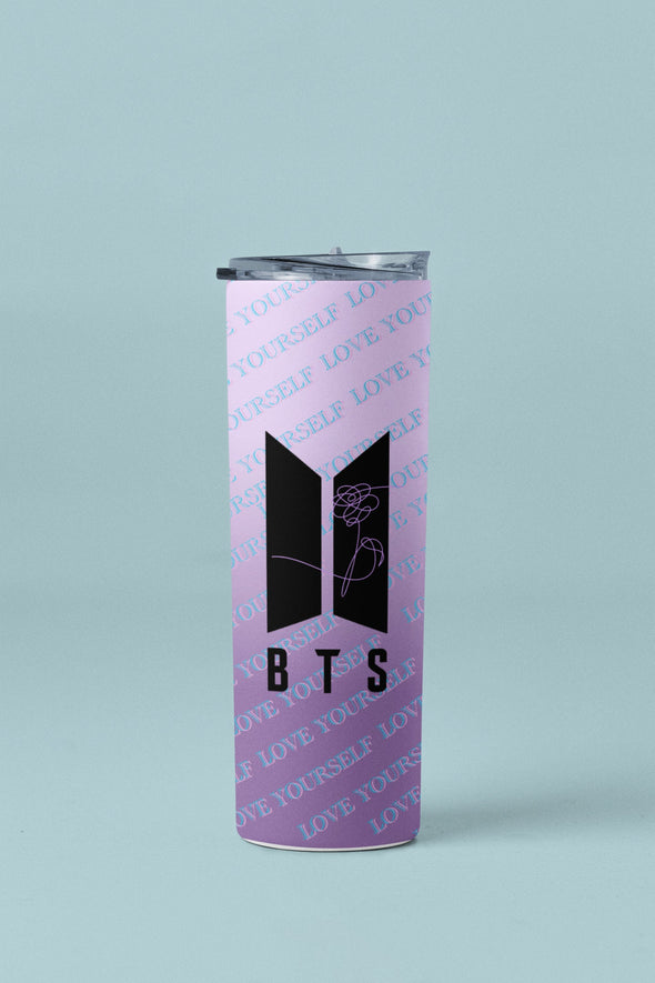 Kpop tumbler. I purple you.