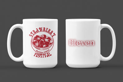 Customizable Strawberrry festival mug or tumbler