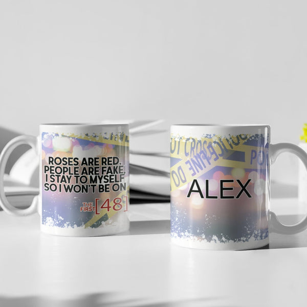 First 48- Crime tv work mug, crime shows, true crime, perfect gift for your favorite true crime enthusiast.  11 oz or 15 oz mug