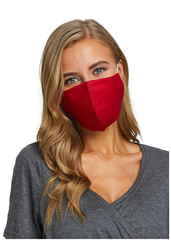 Customizable 2 ply cotton mask (colors)