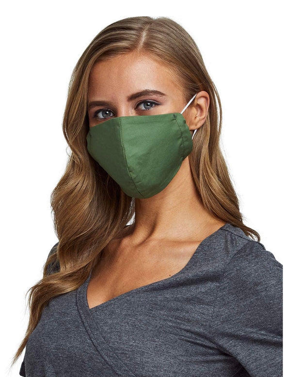 Customizable 2 ply cotton mask (colors)