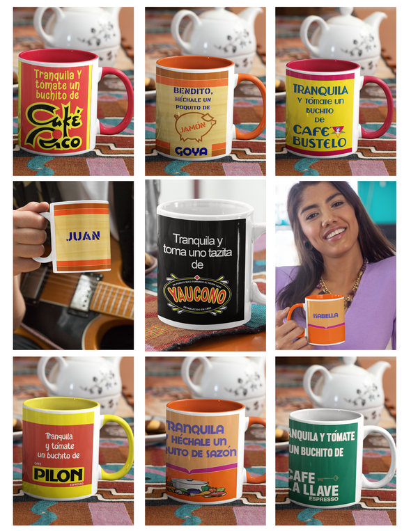 Customizable 11 oz Espresso brand  mug