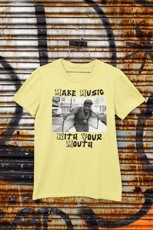 Make music with your mouth- Biz Markie Tee