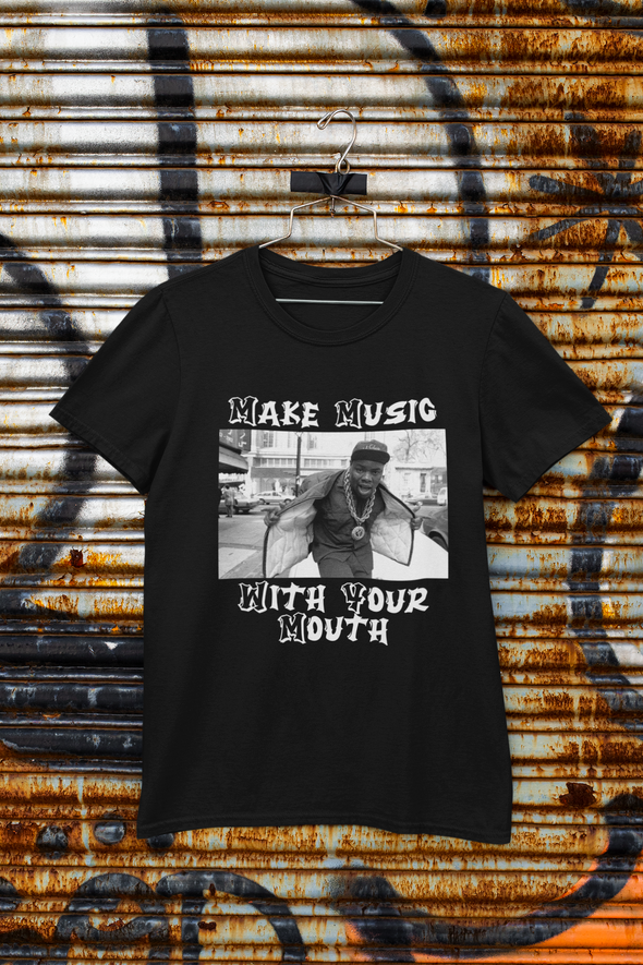 Make music with your mouth- Biz Markie Tee